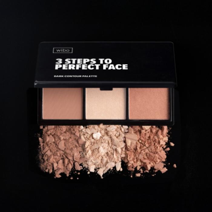 WIBO 3 STEPS TO PERFECT FACE BAKED CONTOIRING PALETTE